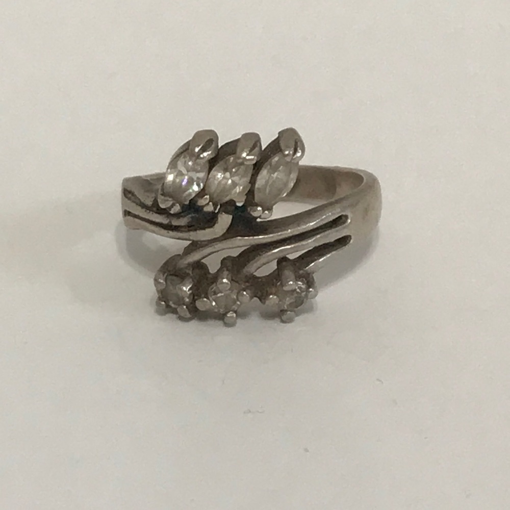 Sterling Silver Ring with stones